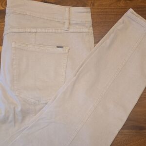 White House Black Market Khaki Skinny Ankle Cargo Pants
